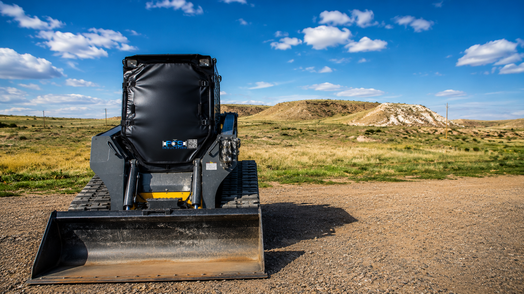 PCS Armor - Skid Steer, Mini Excavator or Small Window Transport Windshield Protection - Add your custom dimensions (length & width) in the comment section at checkout!
