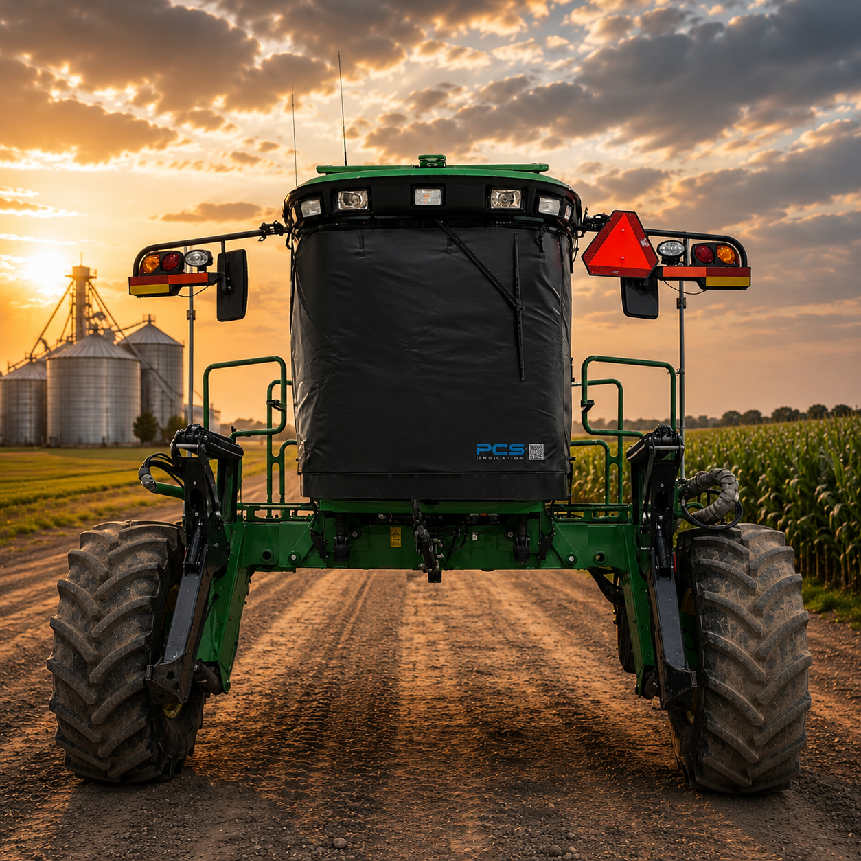 Agriculture/ Heavy Equipment - Swather, Combine ect.58.5L x 104W - XLarge Transport Windshield Protection