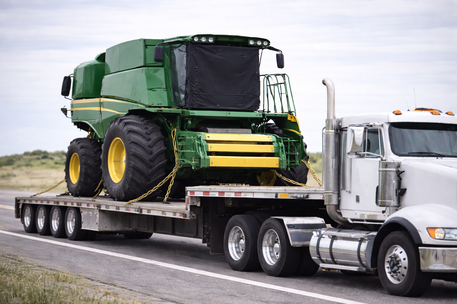 Agriculture / Heavy Equipment - Transport Windshield Protection S Series John Deer Combine 78" W x 58 1/4" T