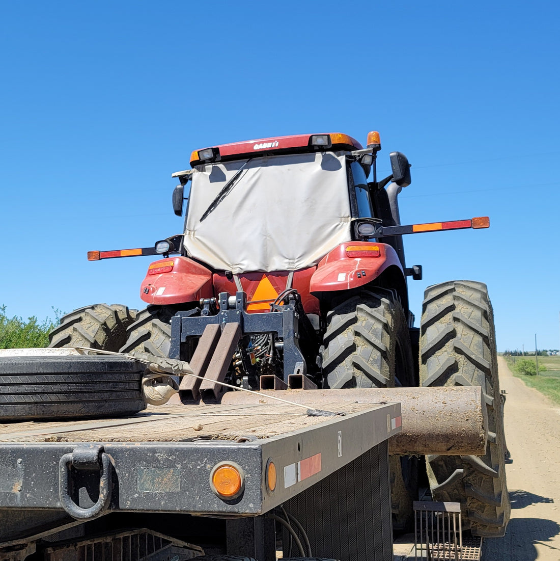 Agriculture / Heavy Equipment - Tractor and Rear Window Transport Windshield Protectors - Standard & Custom Sizes!