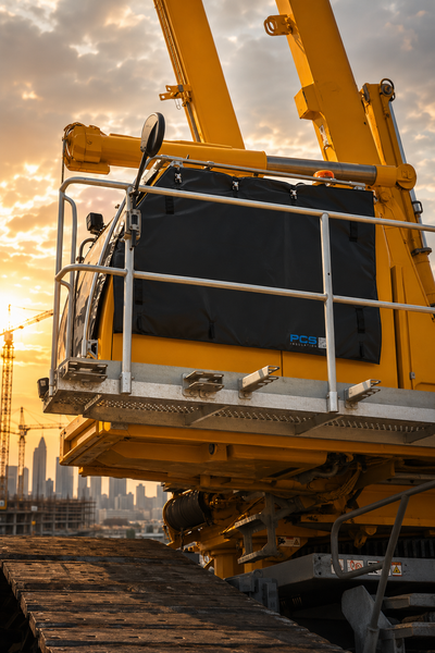 Liebherr LR1800 - Transport Windshield Protection (4 pieces - Left, Right, Front, Top = 1 set)