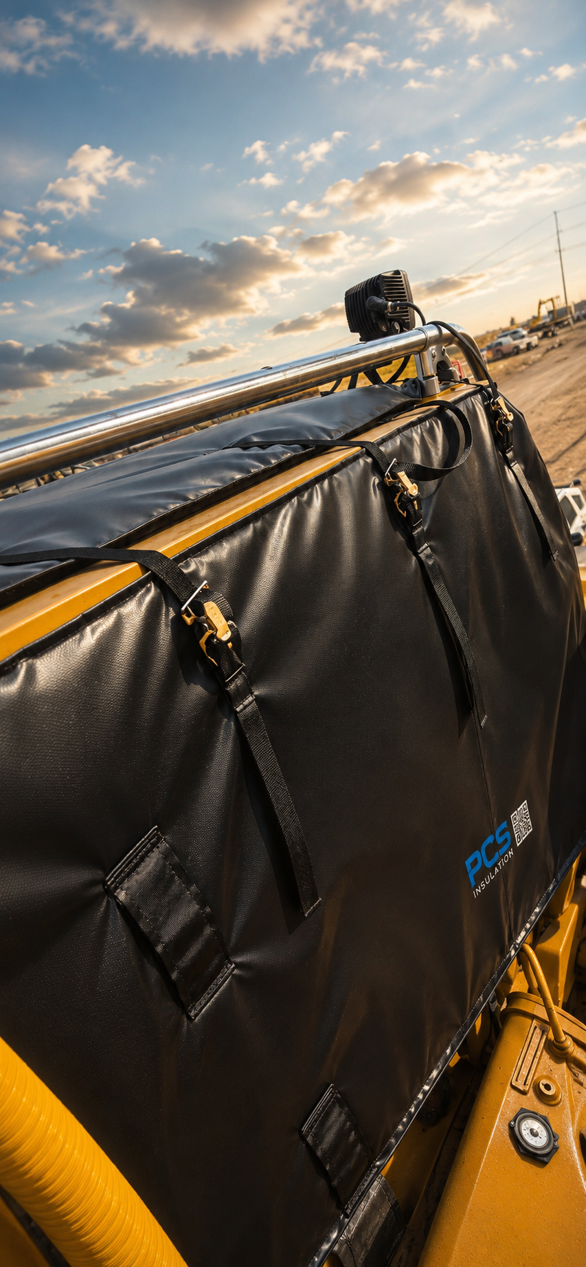 Liebherr LR1800 - Transport Windshield Protection (4 pieces - Left, Right, Front, Top = 1 set)