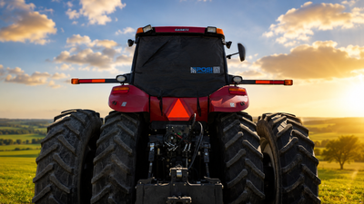 Agriculture / Heavy Equipment - Tractor and Rear Window Transport Windshield Protectors - Standard & Custom Sizes!